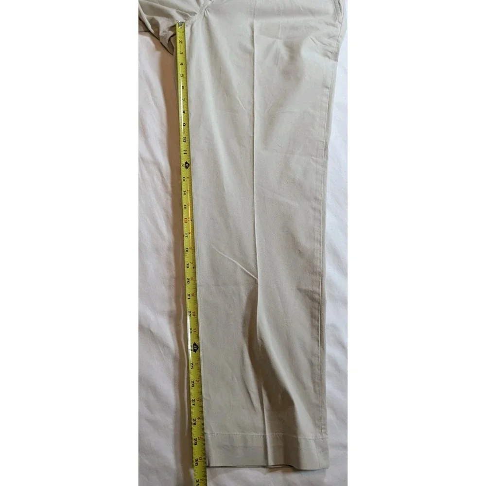 Polo Ralph Lauren The Polo Chino Pants Mens 40x30 Khaki Stretch Straight Fit